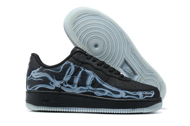 Air Force 1 “Skeleton Black”