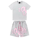 Synaworld Syna Logo Twinset "Grey/Pink"